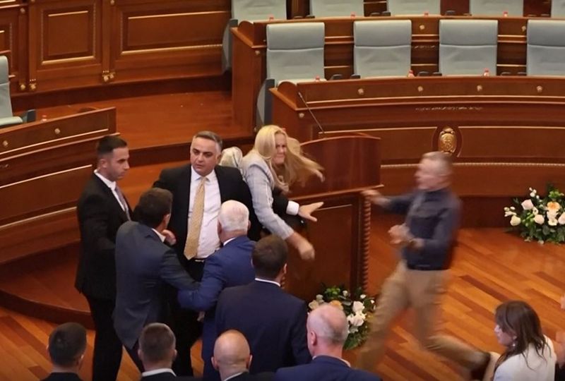 World News: Lawmaker hurls eggs at Kosovo prime minister amid political deadlock